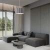 Šedé závěsné světlo Nova Luce Alve 46 cm -fv-interier-25