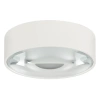 Bílé kovové venkovní stropní LED světlo Nova Luce Grix 11 cm
