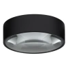 Černé kovové venkovní stropní LED světlo Nova Luce Grix 11 cm