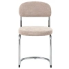 Béžová čalouněná jídelní židle Unique Furniture Griffin