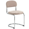 Béžová čalouněná jídelní židle Unique Furniture Griffin