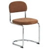 Terakotová čalouněná jídelní židle Unique Furniture Griffin