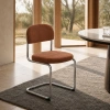 Terakotová čalouněná jídelní židle Unique Furniture Griffin -fv-interier-25