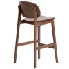 Hnědá barová židle Kave Home Ludara 66 cm