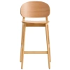 Dubová barová židle Kave Home Ludara 66 cm