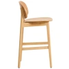 Dubová barová židle Kave Home Ludara 66 cm