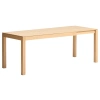 Dubový rozkládací jídelní stůl Kave Home Narevi 170/230 x 80 cm