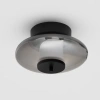 Kouřově šedé skleněné stropní LED světlo Nova Luce Ballet 26 cm -fv-interier-25