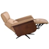 Hnědé kožené relaxační křeslo Angel Cerdá No. 5198