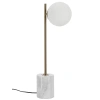 Zlatá mramorová stolní lampa Bizzotto Halen 58 cm