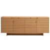 Dubová komoda Kave Home Norlen 195 x 45 cm