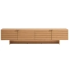 Dubový TV stolek Norlen 200 x 40 cm