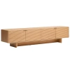 Dubový TV stolek Norlen 200 x 40 cm