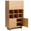 Dubová komoda Kave Home Norlen 163 x 100 cm