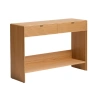 Dubová komoda Kave Home Norlen 120 x 37 cm