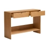 Dubová komoda Kave Home Norlen 120 x 37 cm