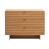 Dubová komoda Kave Home Norlen 101 x 50 cm