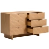 Dubová komoda Kave Home Norlen 120 x 50 cm
