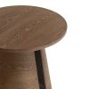 Ořechový kulatý odkládací stolek Cep 50 cm -fv-interier-25