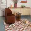 Hnědé sametové lounge křeslo PLUSH -fv-interier-25
