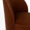 Hnědé sametové lounge křeslo PLUSH -fv-interier-25