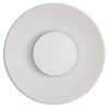 Bílé kovové venkovní nástěnné LED světlo Nova Luce Cico 24 cm