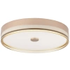Zlaté kovové stropní LED světlo Nova Luce Helios 50 cm