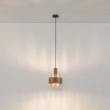 Hnědé skleněné závěsné světlo Nova Luce Serena 19 cm -fv-interier-25