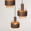 Hnědé skleněné závěsné světlo Nova Luce Serena 45 cm -fv-interier-25