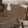 Světle hnědý dubový rozkládací jídelní stůl CLAPPERTON 140/240 x 140 cm -fv-interier-25