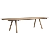 Světle hnědá dubová prodlužovací deska ke stolu CLAPPERTON 45 x 95 cm
