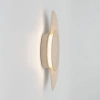 Pískově hnědé kovové venkovní nástěnné LED světlo Nova Luce Gloo 17 cm -fv-interier-25