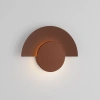 Hnědé kovové venkovní nástěnné LED světlo Nova Luce Gloo 17 cm -fv-interier-25