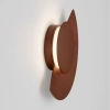 Hnědé kovové venkovní nástěnné LED světlo Nova Luce Gloo 17 cm -fv-interier-25