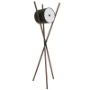 Ořechová stojací lampa Angel Cerdá No. 8098, 173 cm