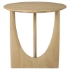 Dubový odkládací stolek Geometric 51 cm