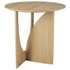 Dubový odkládací stolek Geometric 51 cm