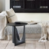 Černý dubový odkládací stolek Geometric 51 cm -fv-interier-25