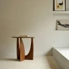 Hnědý dřevěný odkládací stolek Geometric 51 cm -fv-interier-25