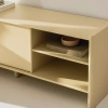 Žlutý lakovaný TV stolek Rali 160 x 48 cm -fv-interier-25
