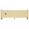 Žlutý lakovaný TV stolek Rali 160 x 48 cm