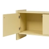 Žlutý lakovaný TV stolek Rali 160 x 48 cm -fv-interier-25