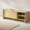 Žlutý lakovaný TV stolek Rali 160 x 48 cm -fv-interier-25