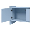 Modrý lakovaný TV stolek Rali 160 x 48 cm -fv-interier-25