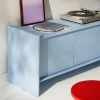 Modrý lakovaný TV stolek Rali 160 x 48 cm -fv-interier-25