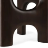 Tmavý dřevěný odkládací stolek Flow 54 x 49 cm -fv-interier-25