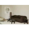 Tmavý dřevěný konferenční stolek Flow 150 x 60 cm -fv-interier-25