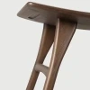 Hnědá dřevěná stolička Osso 47 cm -fv-interier-25