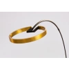 Zlato-černá kovová stojací lampa Angel Cerdá No. 8097, 217 cm -fv-interier-25