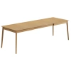 Dubový rozkládací jídelní stůl Micadoni Elan 160/260 x 90 cm